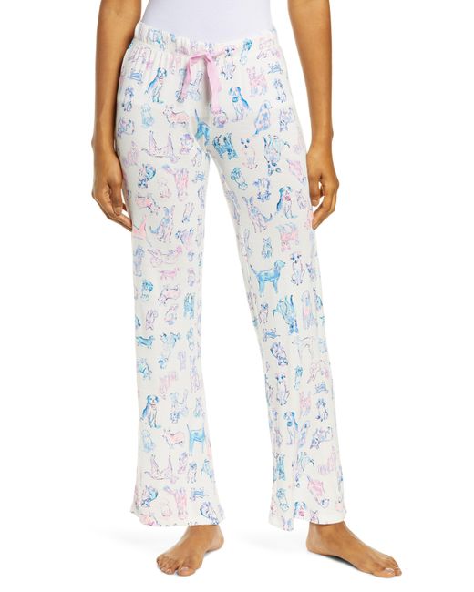Lilly Pulitzer Blue Pajama Pants