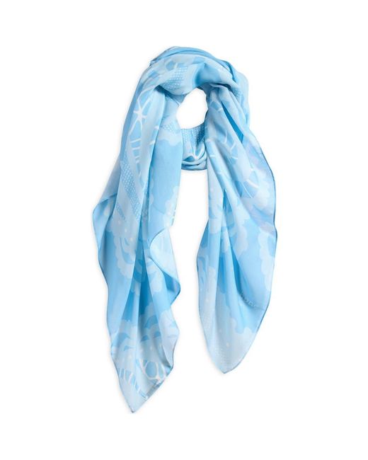 Rag & Bone Blue Paisley Scarf