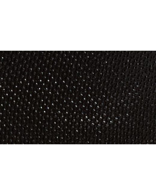 Alice + Olivia Black Leia Strapless Sequin Minidress