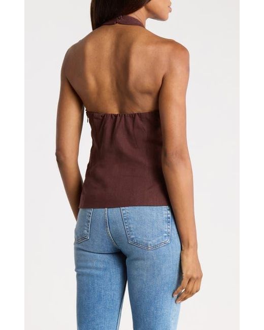 Habitual Purple Halter Vest