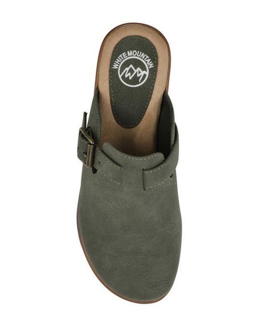 White Mountain Green Viewed Mule