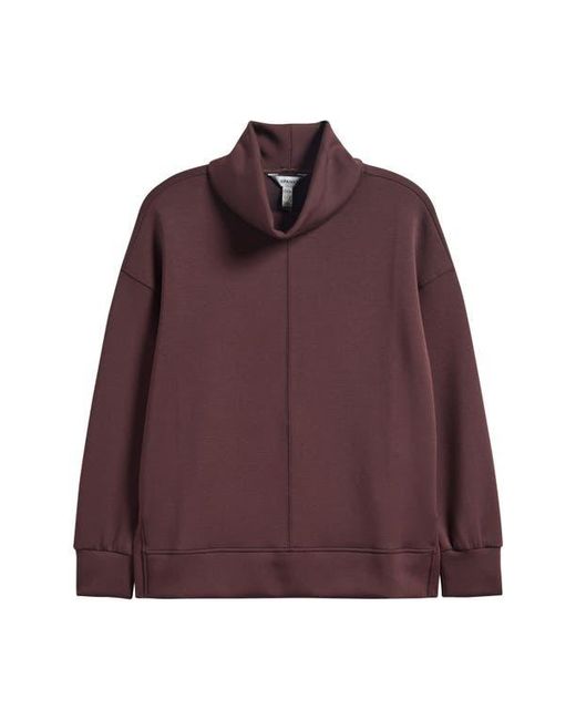 Spanx Brown Air Essentials Tunic Sweatshirt