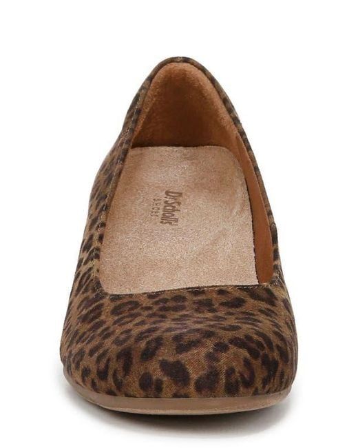 Dr. Scholls Brown Be Flex Wedge Pump