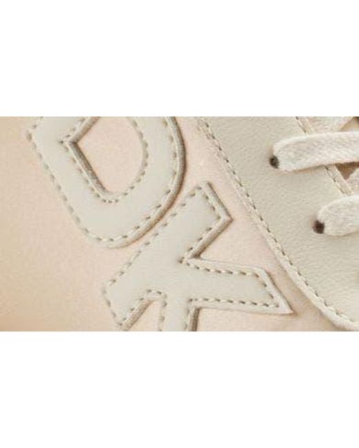 DKNY White Monogram Sneaker