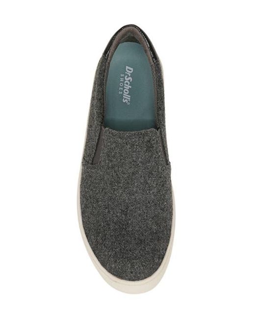 Dr. Scholls Madison Leopard Slip On Sneaker Br in Gray Lyst