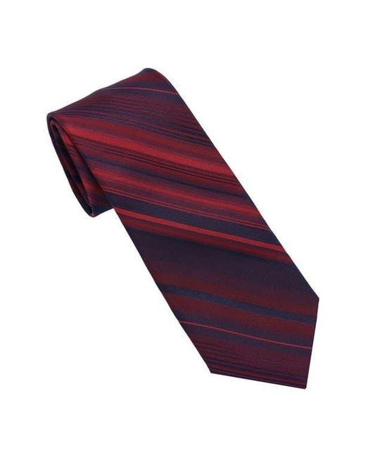 DKNY Purple Bold Stripe Tie for men