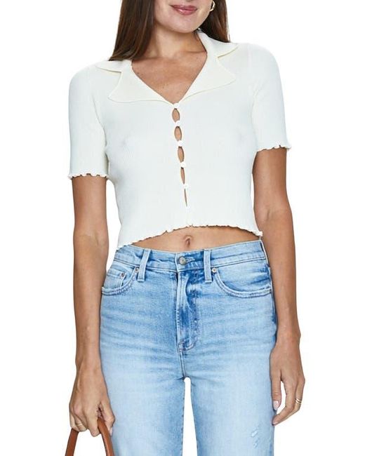 Pistola Blue Tereza Cutout Crop Top