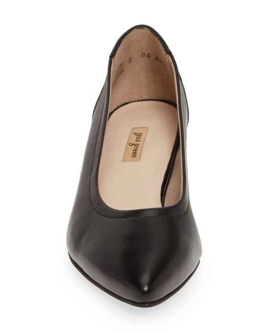 Paul Green Tammy Pump In Black Soft Nappa At Nordstrom Rack Lyst