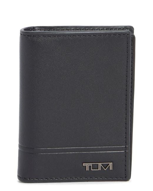 Tumi Black Leather Card Case