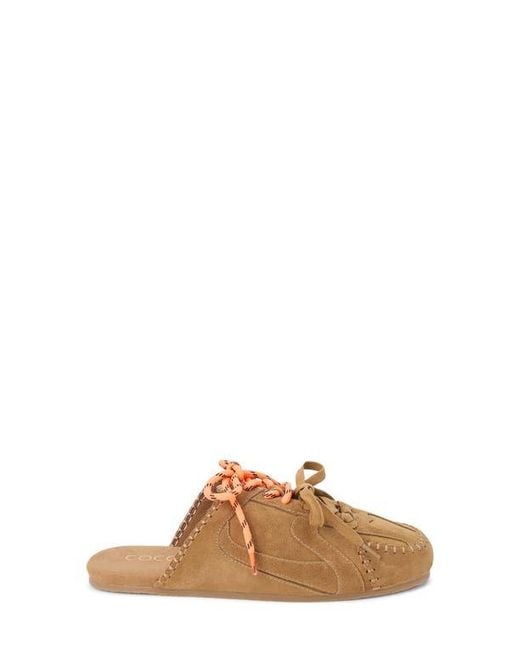 Matisse Brown Devyl Lace-Up Mule