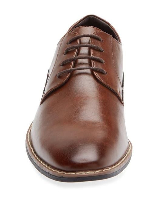 Gordon Rush Brown Plain Toe Derby for men