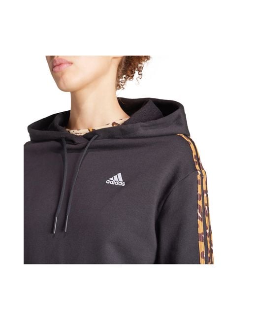 Adidas online leopard hoodie