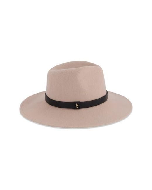 AllSaints Multicolor Rivet Logo Fedora