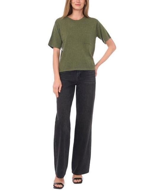 Halogen® Green Pocket T-Shirt