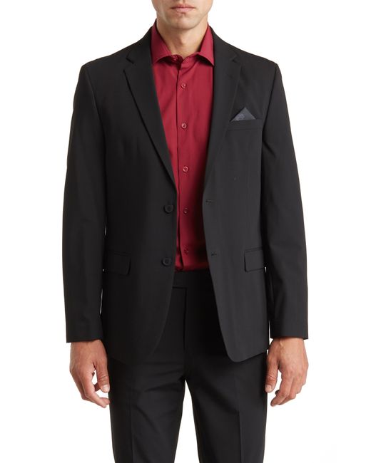 Vince Camuto Black Slim Fit Super Stretch Suit Jacket for men