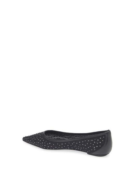 Stuart Weitzman Blue Emilia Mesh Flat