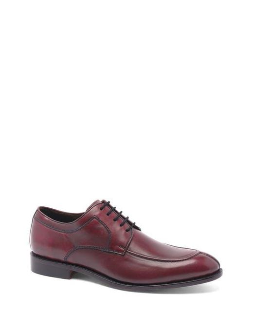 Anthony Veer Purple Oxblood Split-Toe Wallace Derby Shoes for men