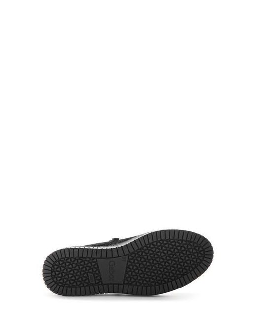 Gabor Black 63.334 Platform Sneaker