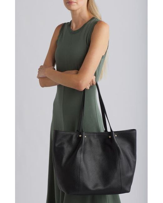 Vince camuto asti leather tote sale