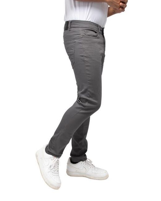 Xray Jeans Gray Classic Twill Skinny Jeans for men
