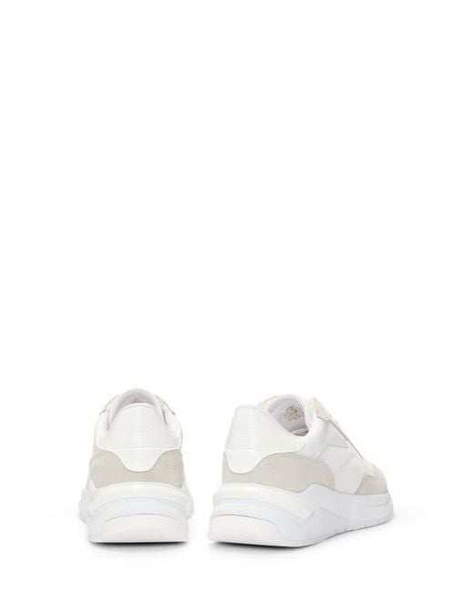 Boss White Skylar Sneaker