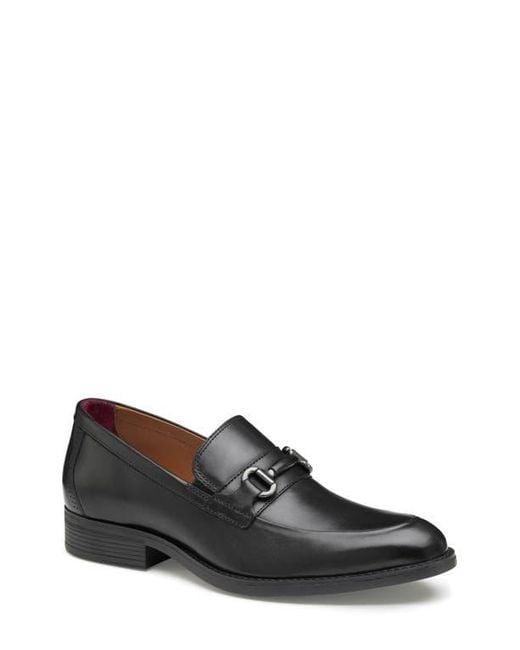 Johnston & Murphy Hawthorn Bit Loafer in Black for Men Lyst