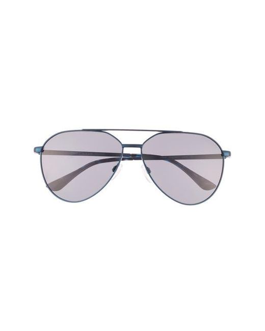 Cole Haan Blue 61Mm Aviator Sunglasses for men