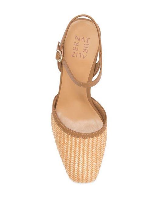 Naturalizer Pink Wave Block Heel Pump
