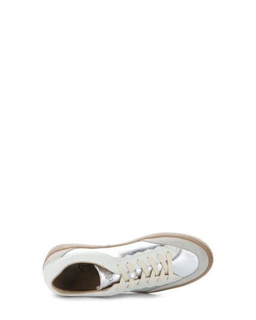 Bos. & Co. White Myra Platform Sneaker