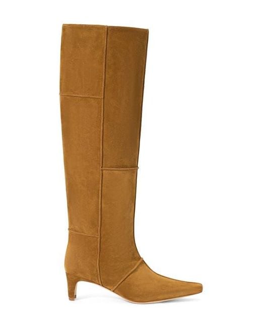 Staud Brown Wally Knee High Boot
