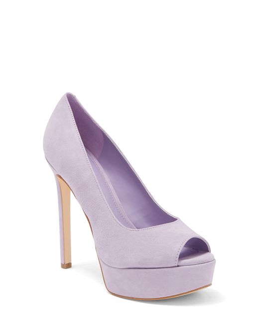 SORENTO WOMENS PEEP TOE COURT SHOE - LILAC | Paul Byron Shoes | Ireland