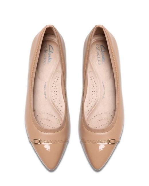 Clarks Brown Natalyn Dusk Flat