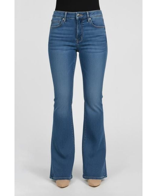 Bebe Blue The Core Flare Leg Jeans