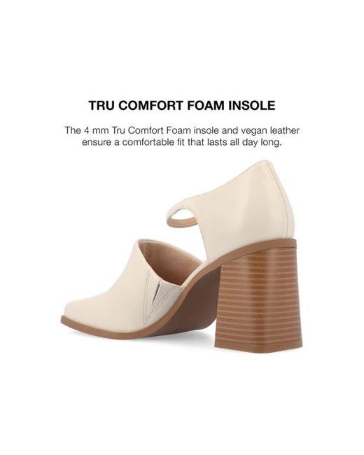 Journee Collection Natural Bobby Pump