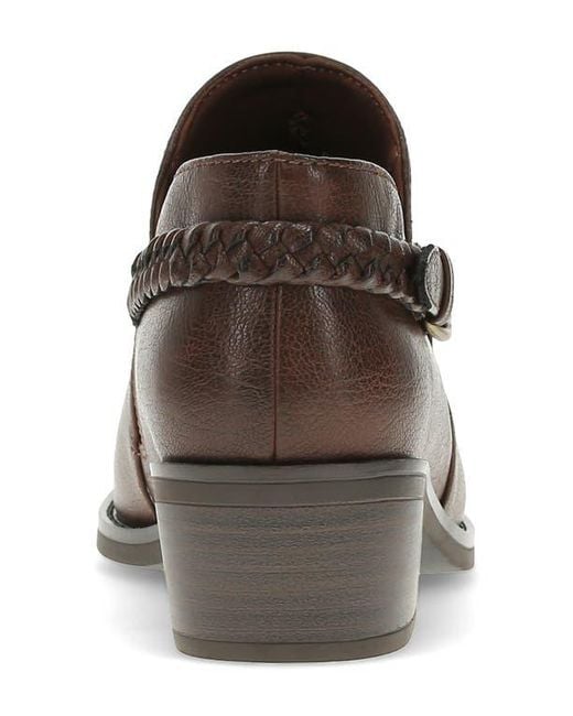 BareTraps Brown Palmer Ankle Bootie