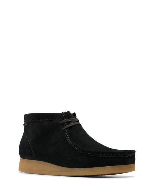 Clarks Black Wallaston Chukka Boot for men