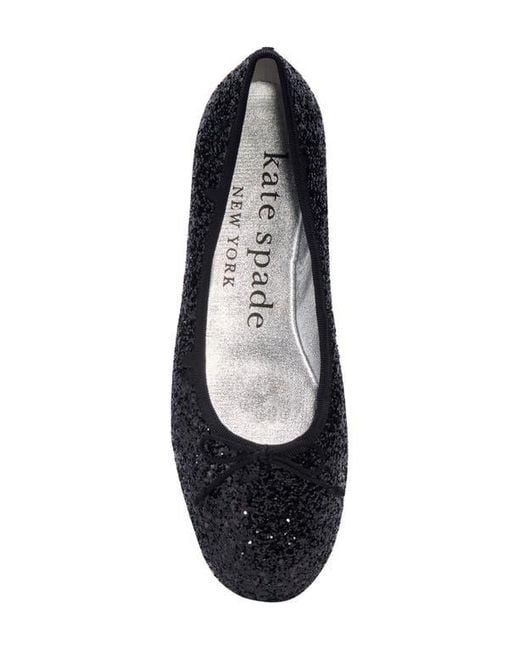 Kate Spade Black Honey Ballet Flat