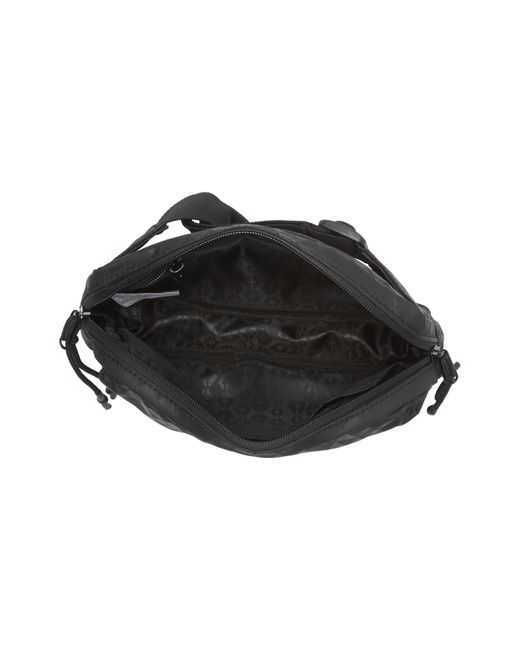 Hex Black Aspect Water Resistant Belt Bag for men