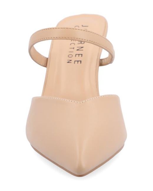 Journee Collection Yvon Supernatural Shades Pointed Toe Mule Pump
