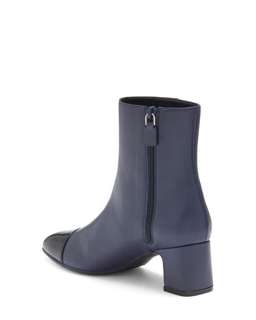 Stuart Weitzman Milla 60 Bootie in Blue Lyst