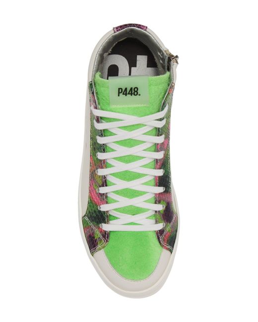 P448 Green S24 Skate Sneaker