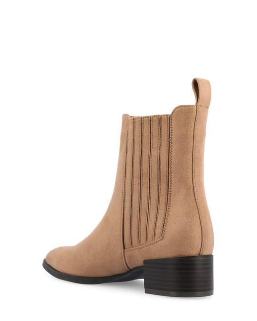 Journee Collection Brown Wrenley Bootie
