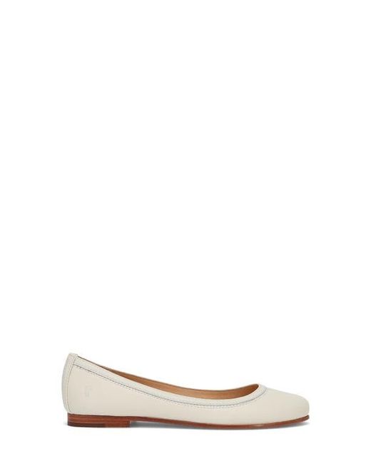Frye Natural Carson Ballet Flat