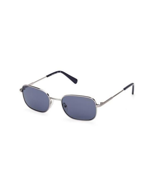 Gant Blue Rectangular Sunglasses for men