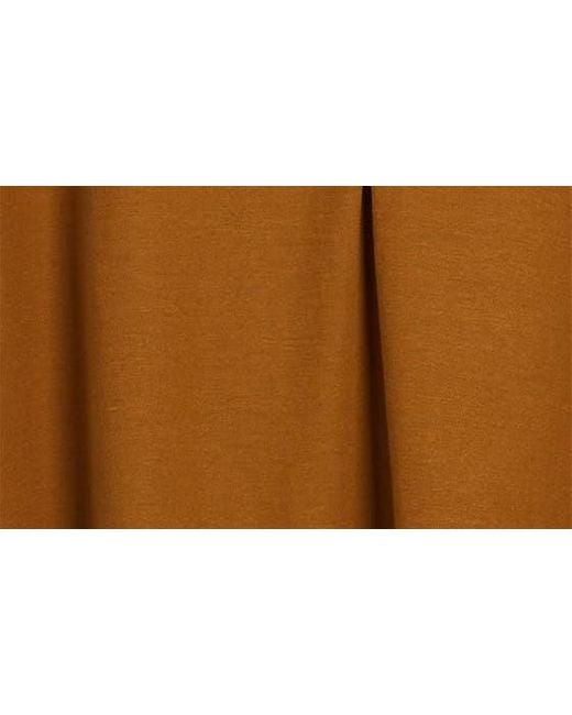 Bobeau Orange Dolman Sleeve Piqué T-shirt