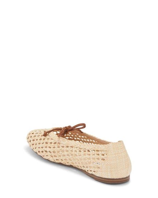 Steve Madden Natural Leelo Woven Flat