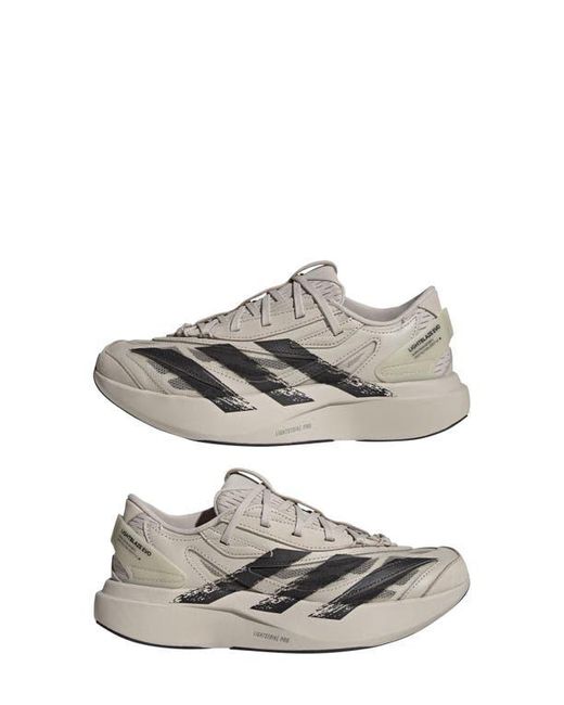 Adidas White Lightblaze Evo Solid Sneaker
