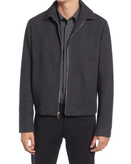 Rag & Bone Gray Melrose Recycled Wool Jacket Classic Fit Jacket for men