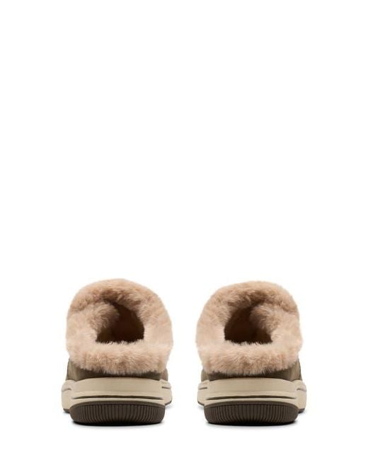 Clarks Brown Breeze Myth Slipon