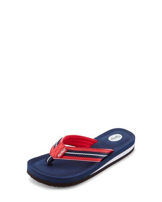 FLOOPI Blue Molded Cushioned Flip Flop